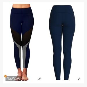 Nadi X Mesh Wearable Smart Yoga Pants Navy